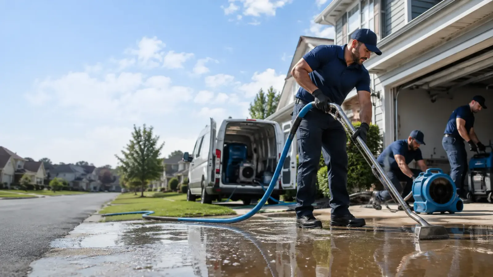 Flood Damage Restoration in Round Rock, AZ